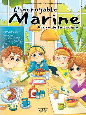 cover image of L'incroyable Marine accro de la techno !